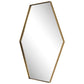 Uttermost Ankara Brass Hexagon Mirror | Mirrors | Modishstore - 5