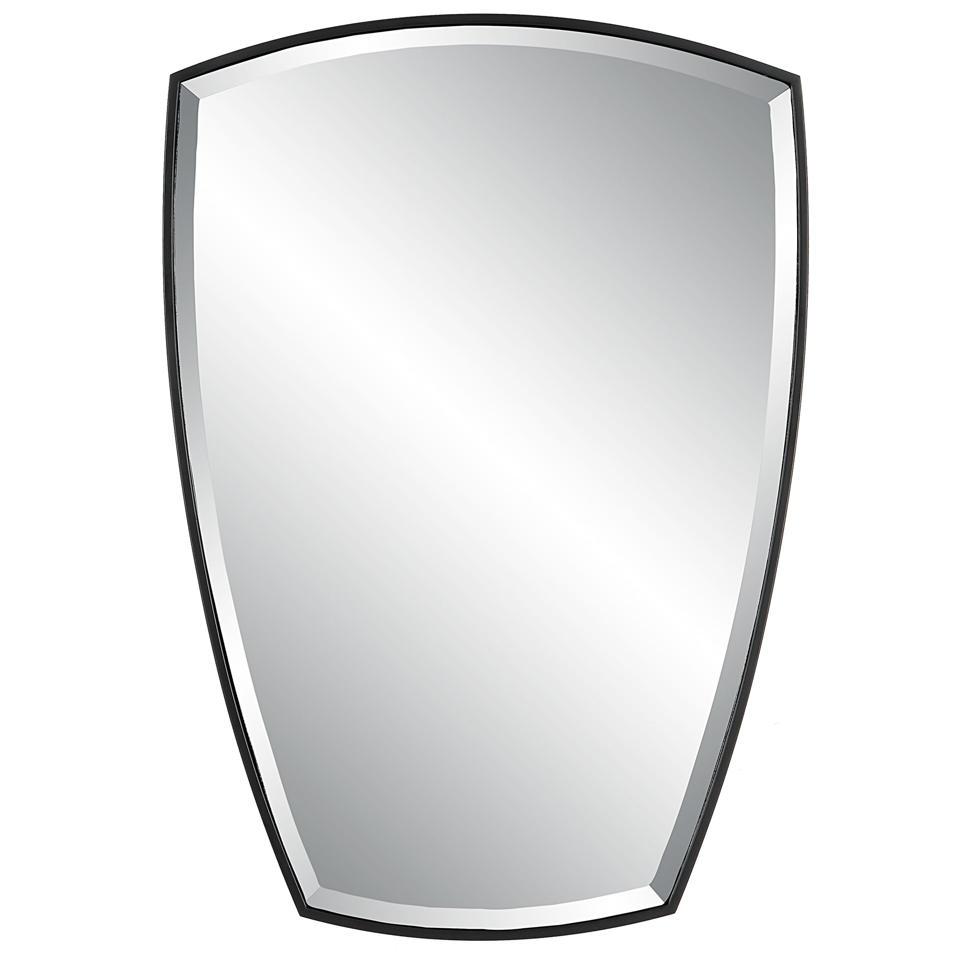 Uttermost Crest Curved Iron Mirror | Mirrors | Modishstore - 2