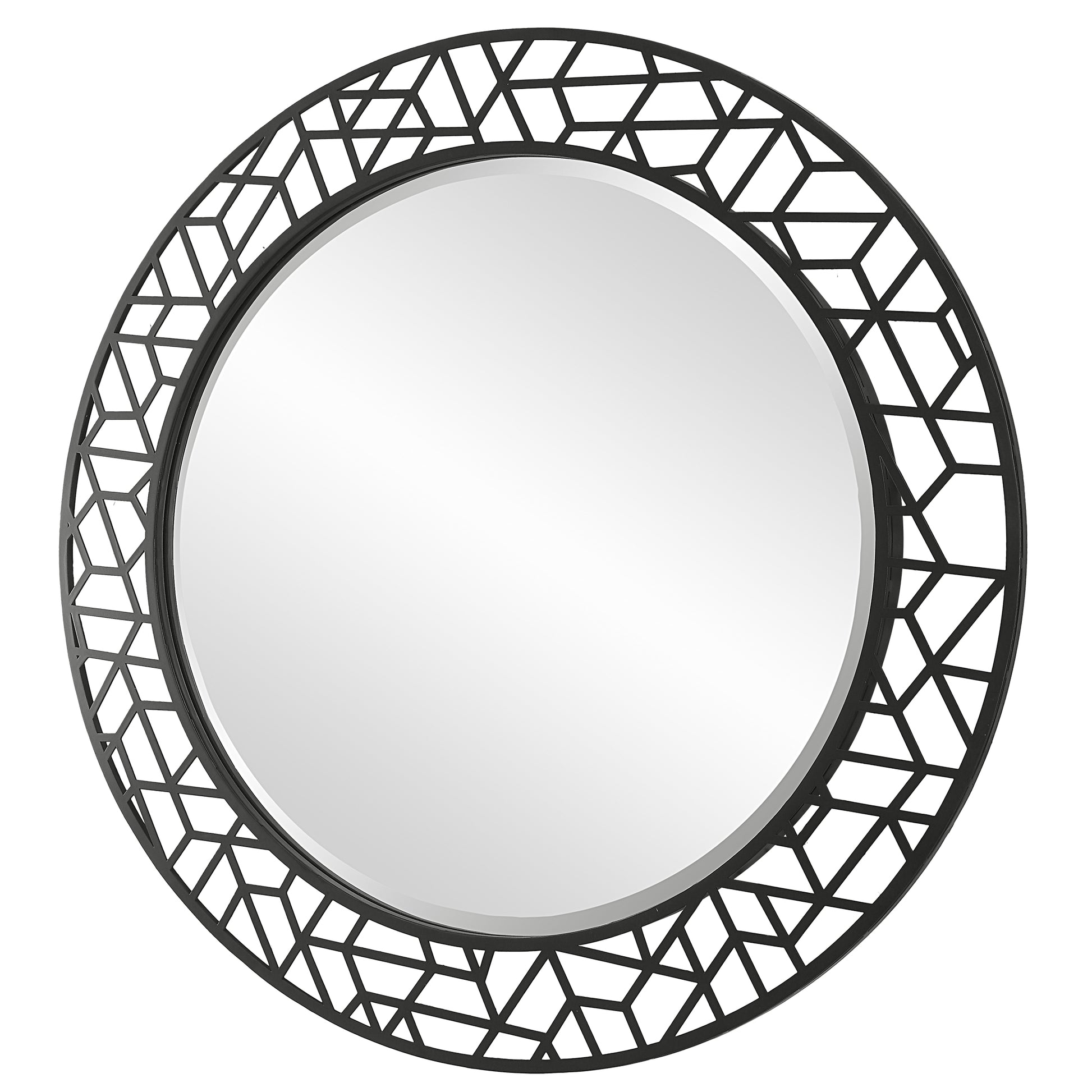 Uttermost Mosaic Metal Round Mirror | Mirrors | Modishstore - 5
