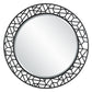 Uttermost Mosaic Metal Round Mirror | Mirrors | Modishstore - 2