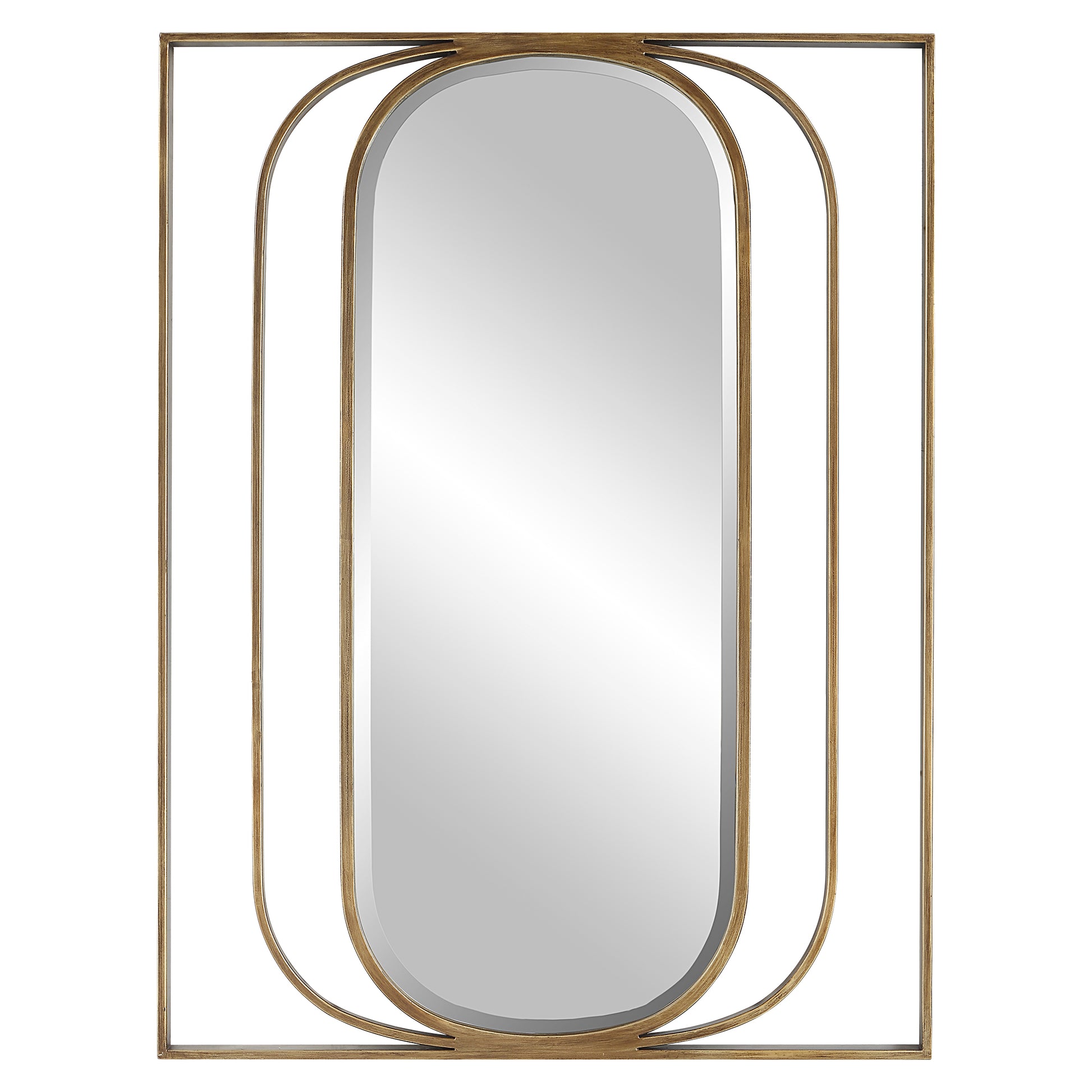Uttermost Replicate Contemporary Oval Mirror | Mirrors | Modishstore - 2