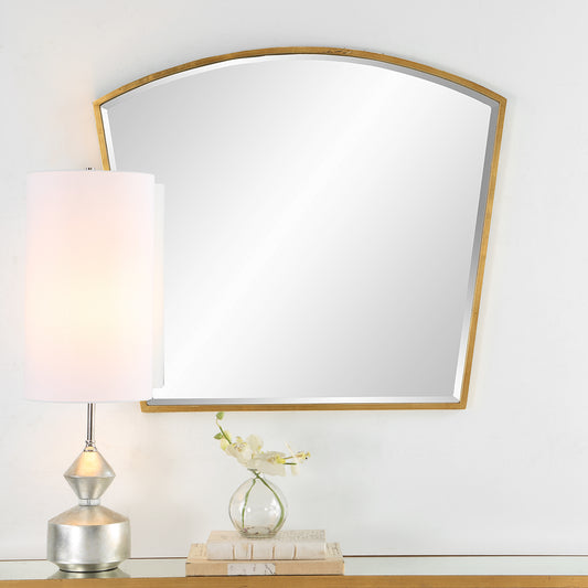 Uttermost Boundary Gold Arch Mirror | Mirrors | Modishstore