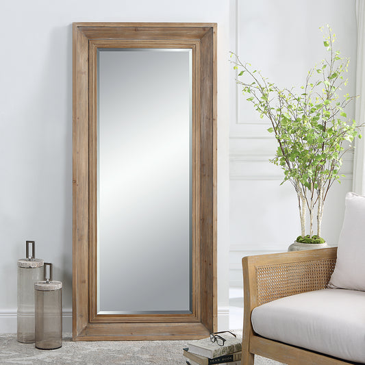 Uttermost Missoula Large Natural Wood Mirror | Mirrors | Modishstore