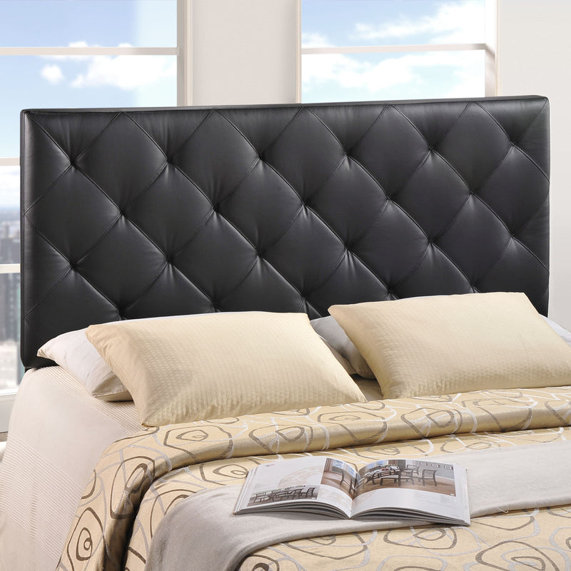 Theodore Queen Upholstered Vinyl Headboard By Modway - MOD-5129 | Headboards | Modishstore - 1