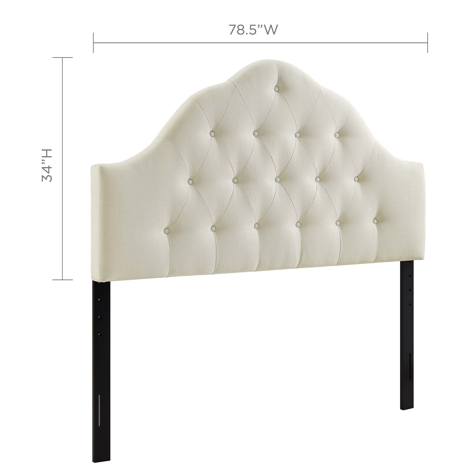 Modway Sovereign King Upholstered Fabric Headboard - MOD-5166 | Headboards | Modishstore - 7
