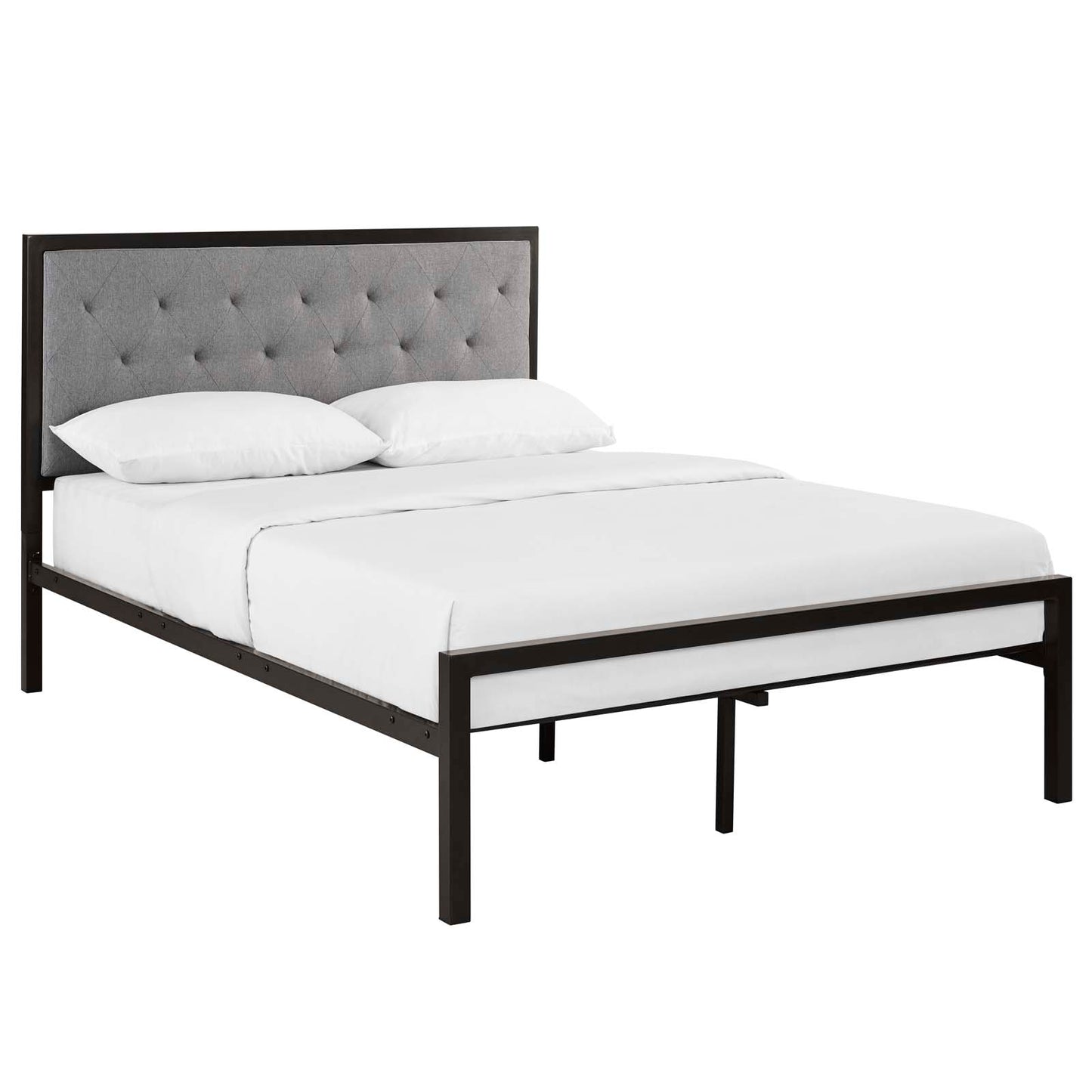 Modway Mia Full Fabric Bed Frame | Beds | Modishstore-7