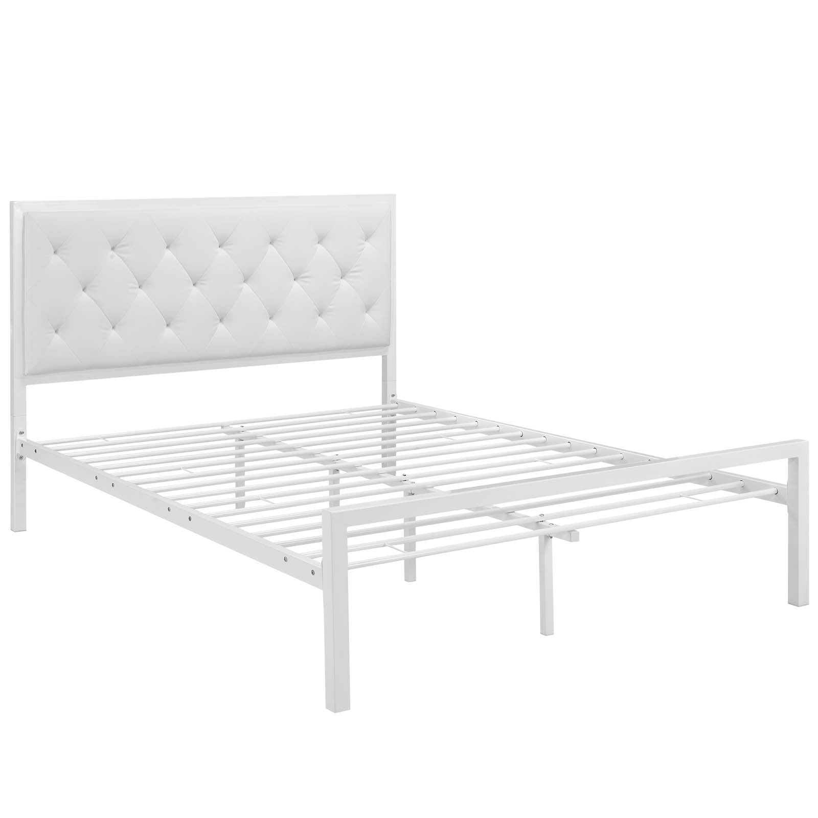 Mia Full Vinyl Bed By Modway - MOD-5181 | Beds | Modishstore - 3