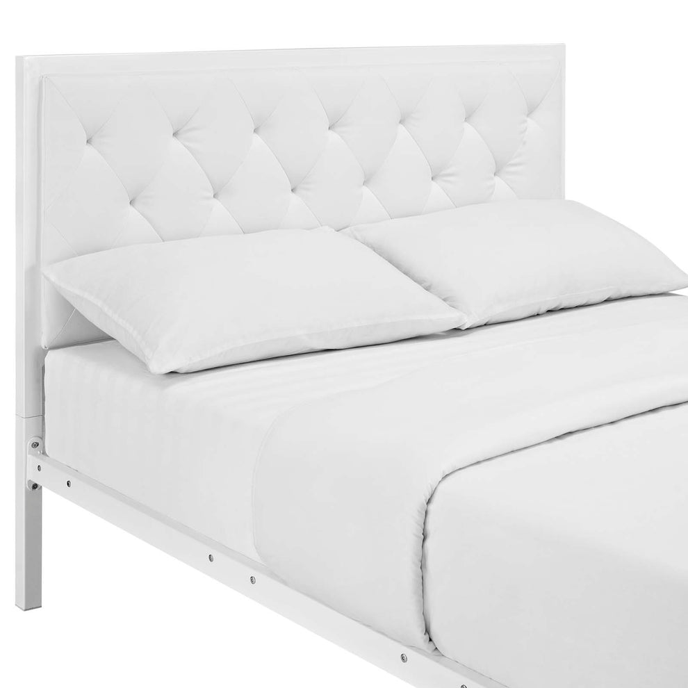 Mia Full Vinyl Bed By Modway - MOD-5181 | Beds | Modishstore - 6