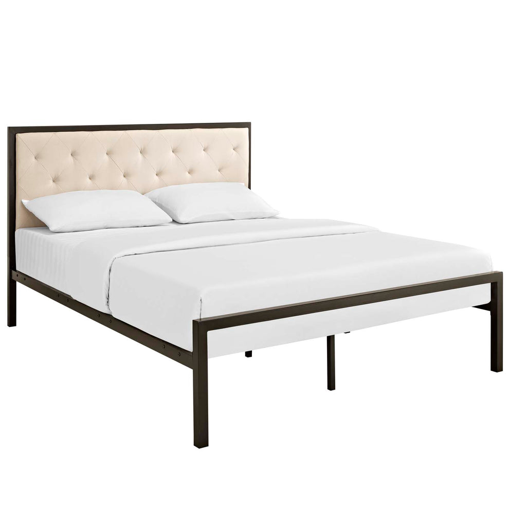 Modway Mia Queen Fabric Bed Frame - MOD-5182 | Beds | Modishstore - 13