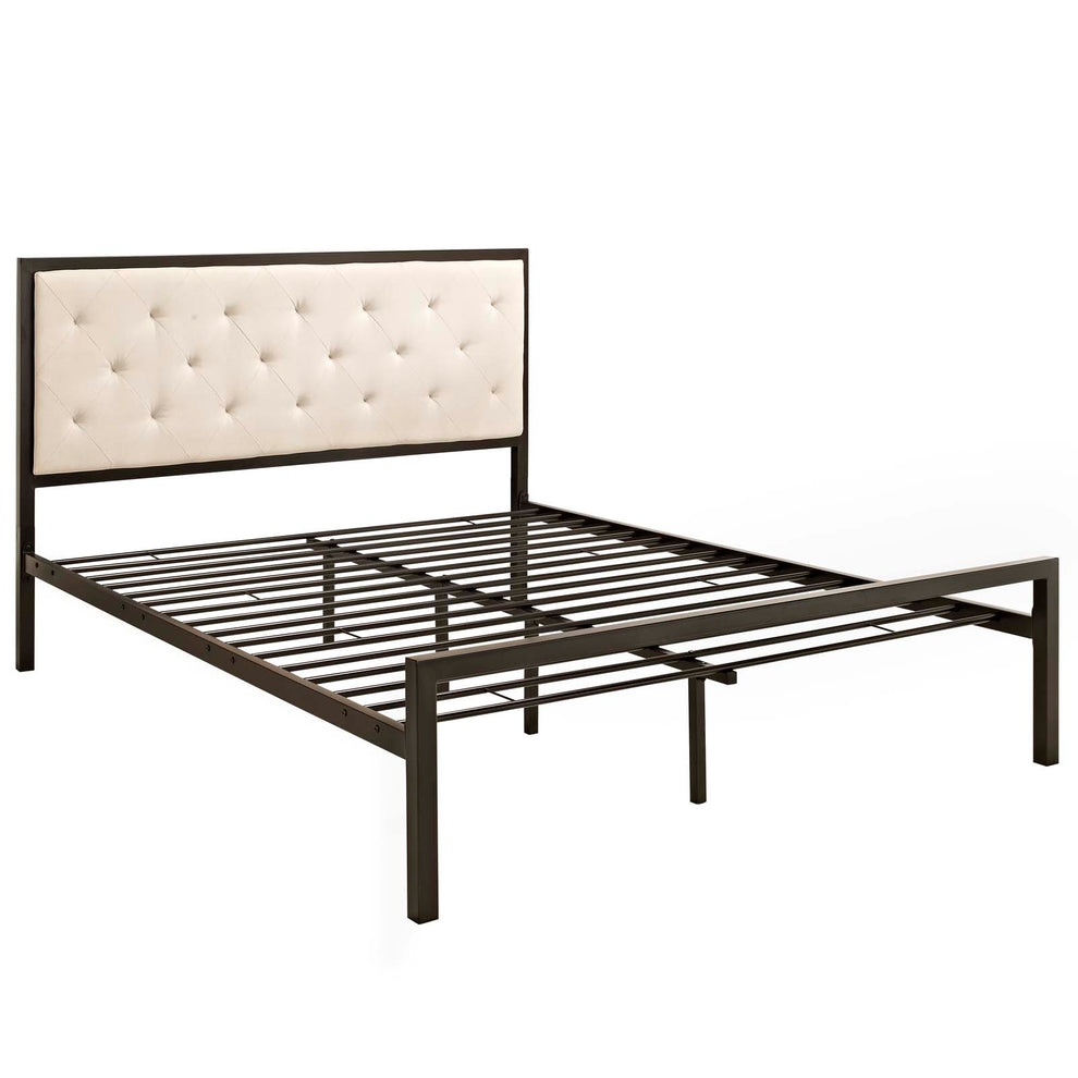 Modway Mia Queen Fabric Bed Frame - MOD-5182 | Beds | Modishstore - 12