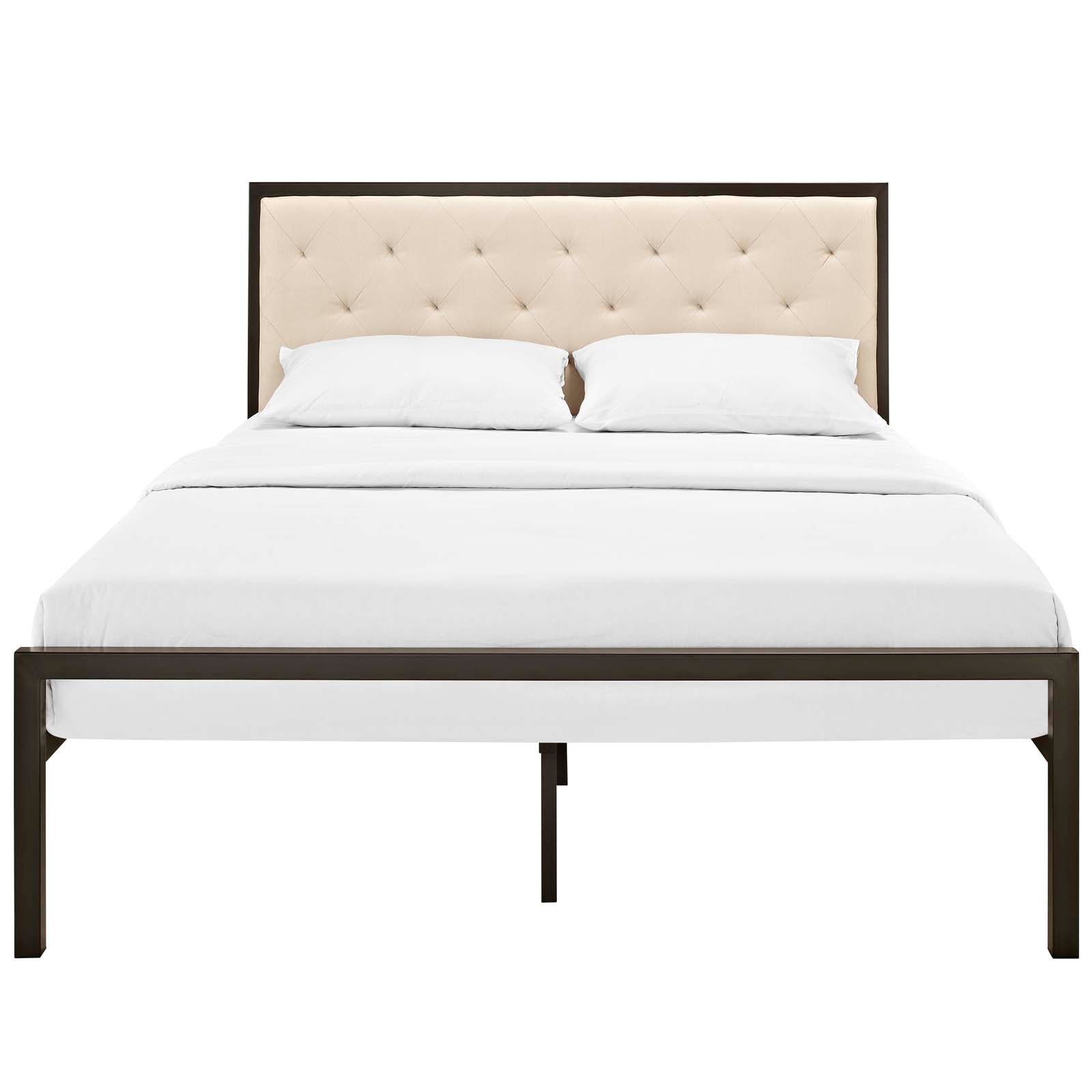 Modway Mia Queen Fabric Bed Frame | Beds | Modishstore-15