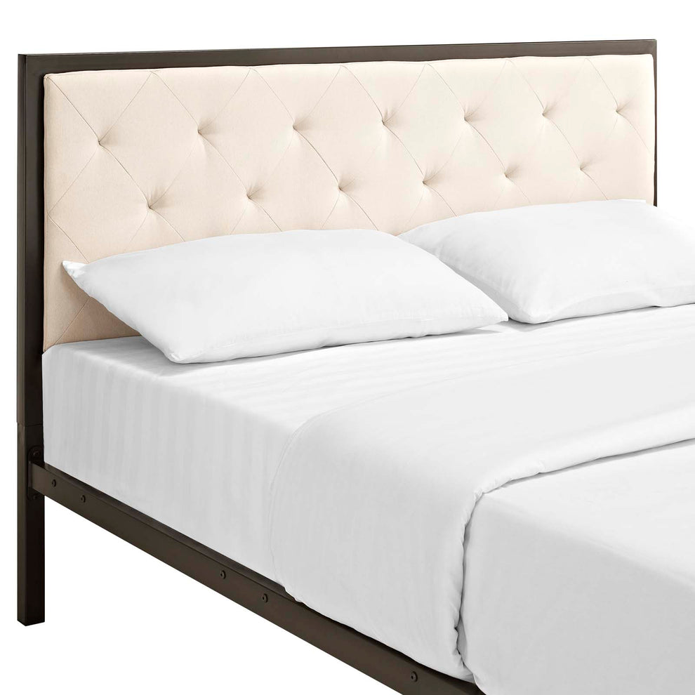 Modway Mia Queen Fabric Bed Frame - MOD-5182 | Beds | Modishstore - 14