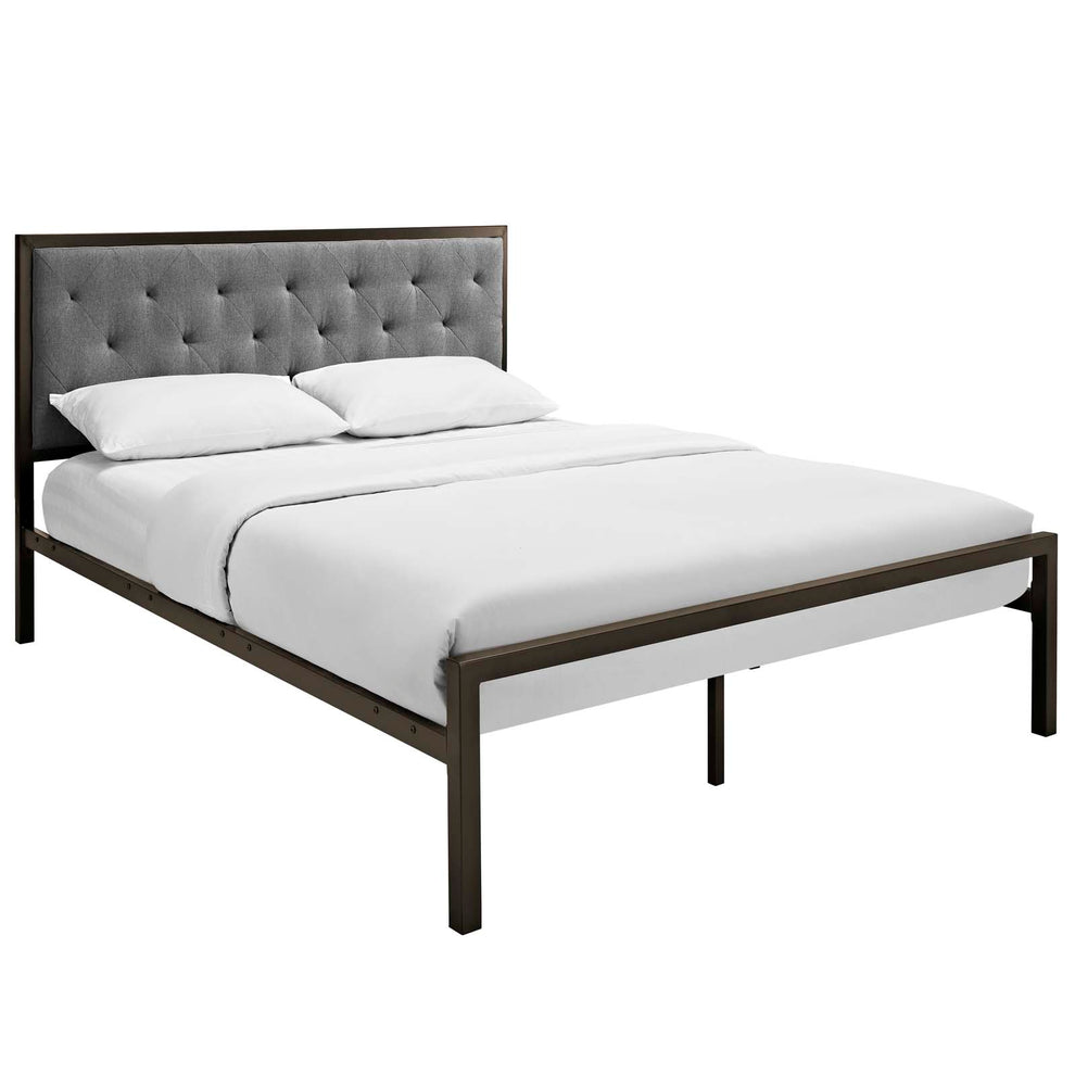 Modway Mia Queen Fabric Bed Frame - MOD-5182 | Beds | Modishstore - 3