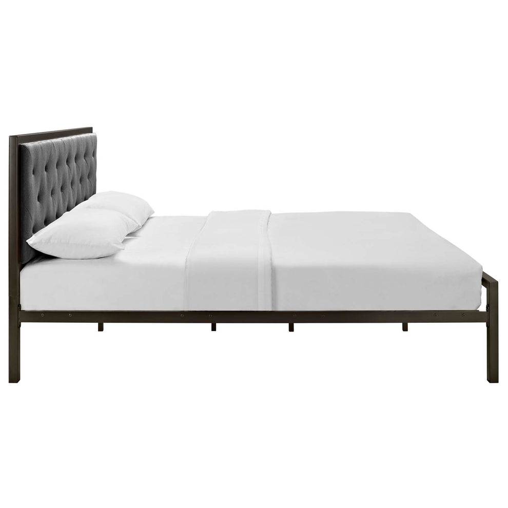 Modway Mia Queen Fabric Bed Frame - MOD-5182 | Beds | Modishstore - 4