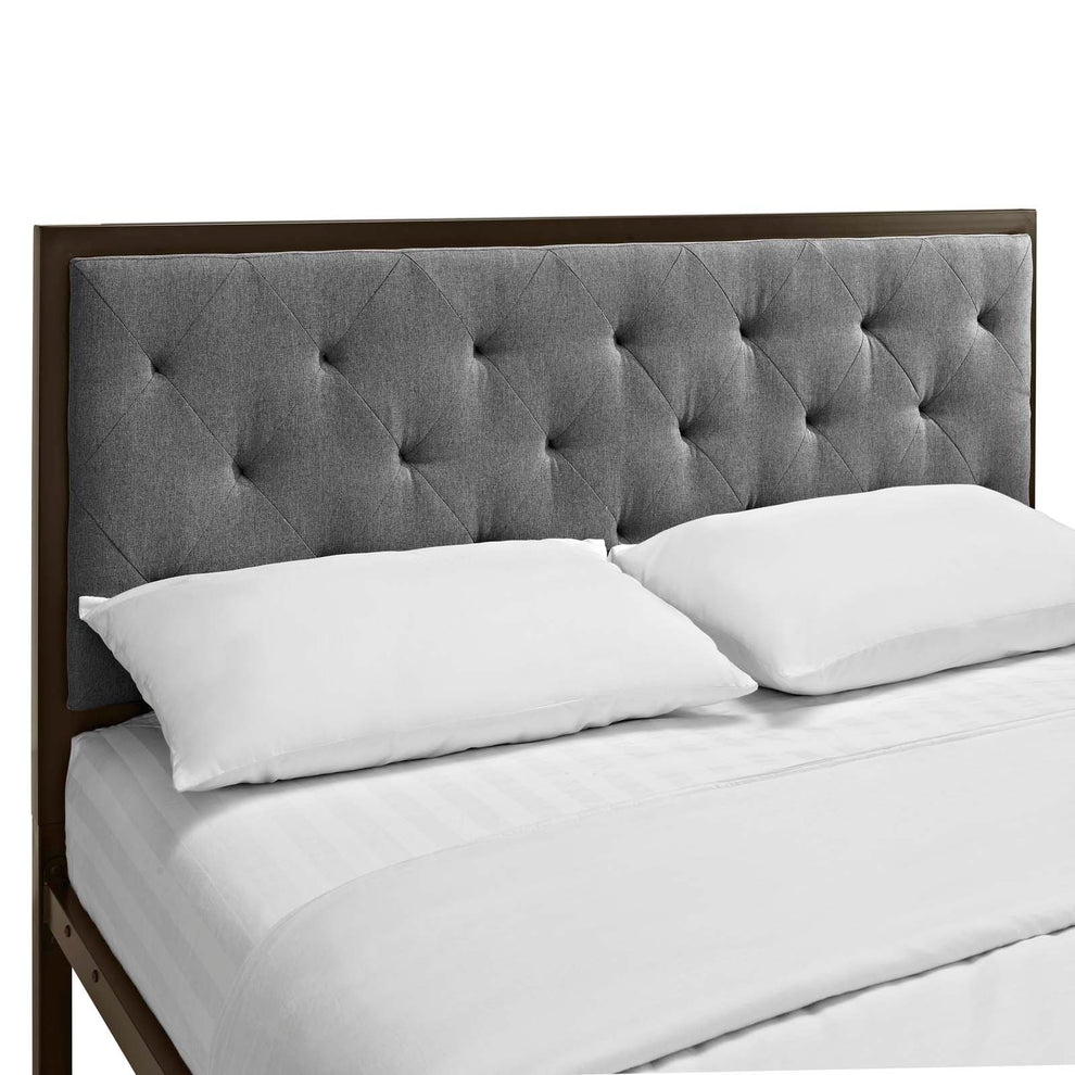 Modway Mia Queen Fabric Bed Frame - MOD-5182 | Beds | Modishstore - 6