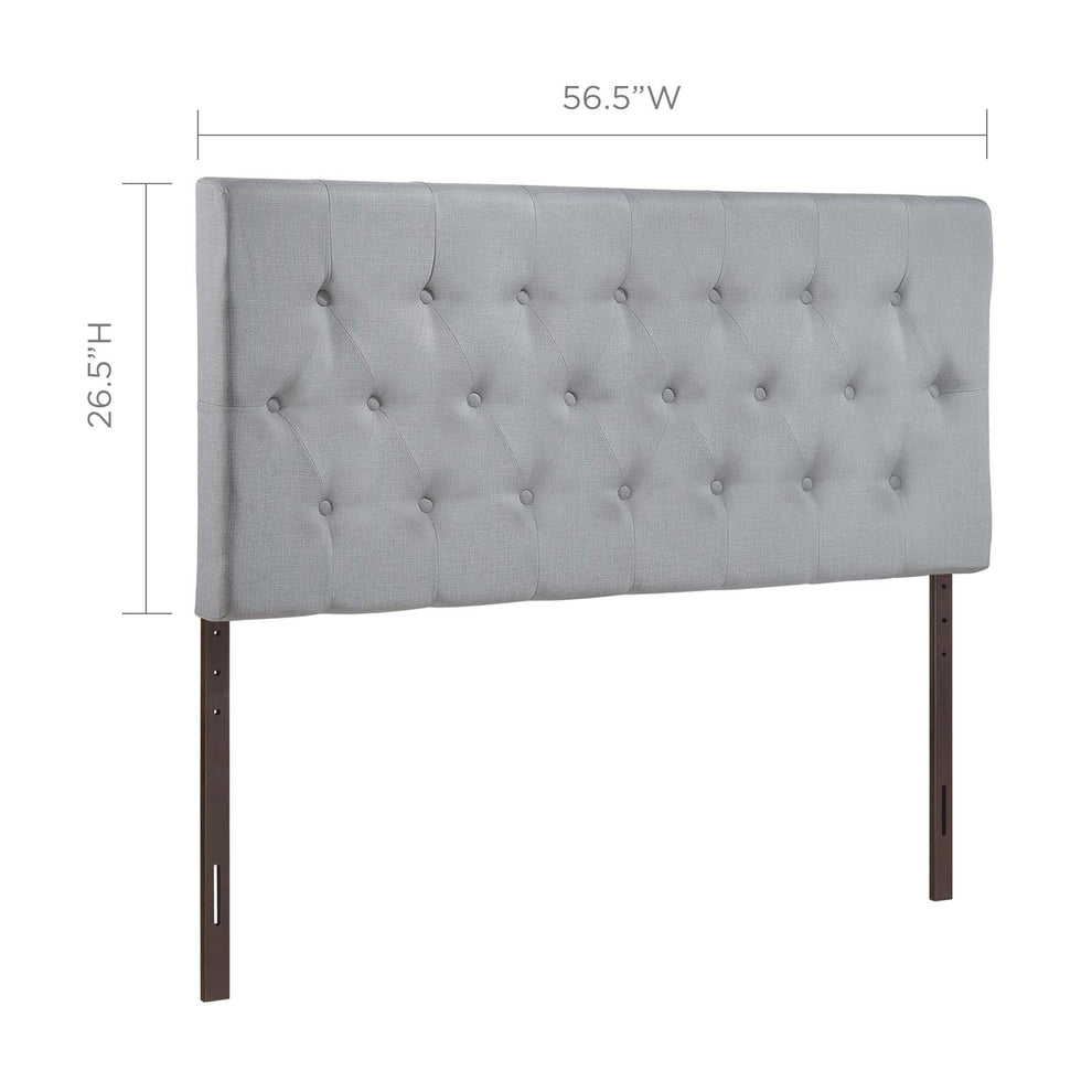 Modway Clique Full Headboard - Sky Gray - MOD-5204 | Headboards | Modishstore - 6