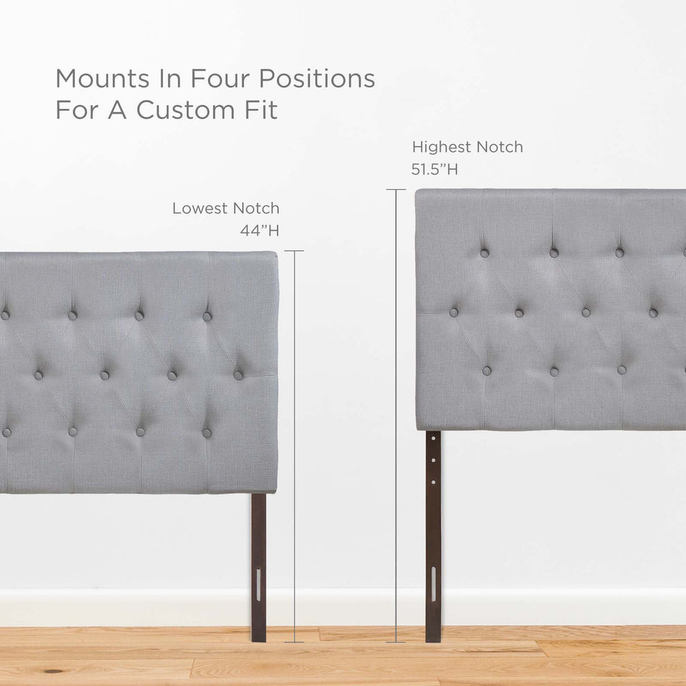 Modway Clique Full Headboard - Sky Gray - MOD-5204 | Headboards | Modishstore - 2