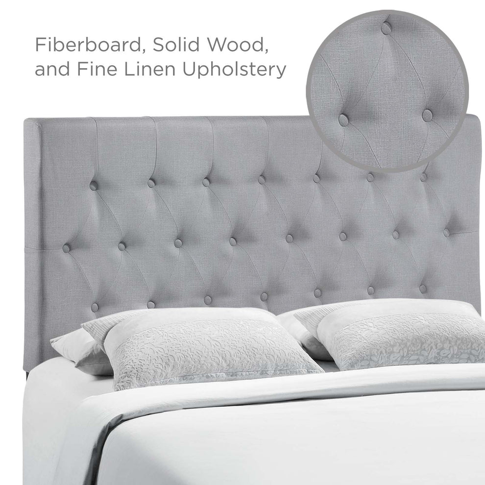 Modway Clique Full Headboard - Sky Gray - MOD-5204 | Headboards | Modishstore - 7