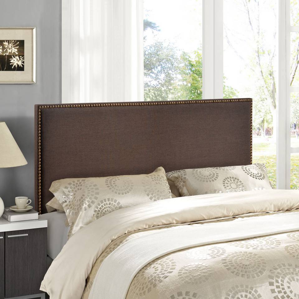 Modway Region Nailhead Queen Upholstered Headboard - MOD-5215 | Headboards | Modishstore - 1