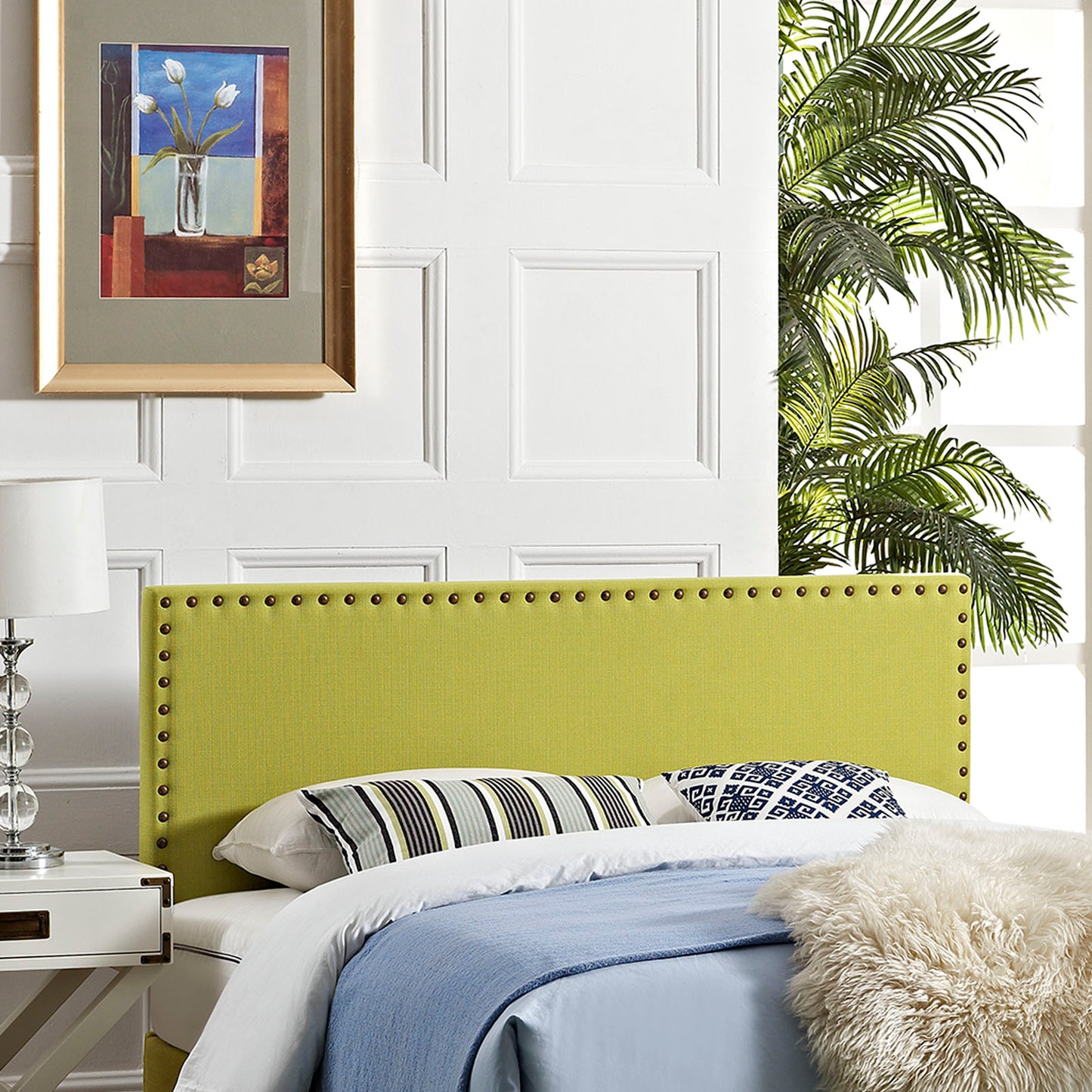 Phoebe King Upholstered Fabric Headboard By Modway - MOD-5388 | Headboards | Modishstore - 1