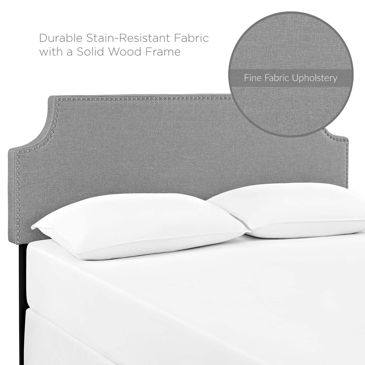 Laura Full Upholstered Fabric Headboard By Modway - MOD-5392 | Headboards | Modishstore - 6