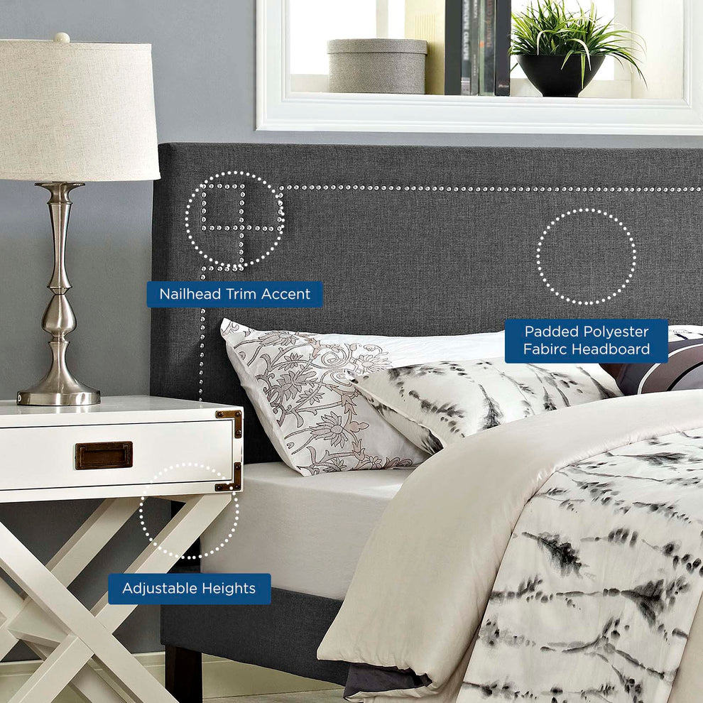 Josie Queen Upholstered Fabric Headboard By Modway - MOD-5402 | Headboards | Modishstore - 5