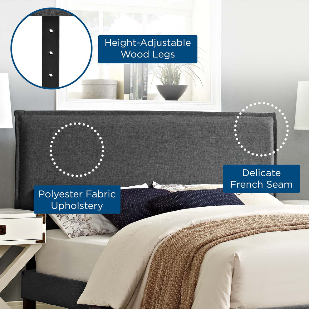 Camille Full Upholstered Fabric Headboard By Modway - MOD-5406 | Headboards | Modishstore - 5