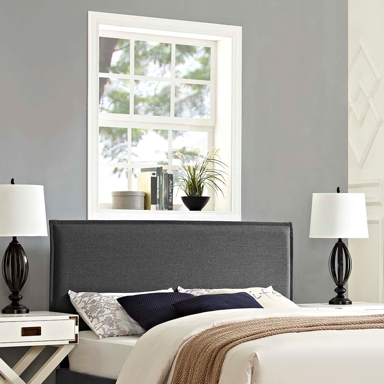 Camille Full Upholstered Fabric Headboard By Modway - MOD-5406 | Headboards | Modishstore - 1
