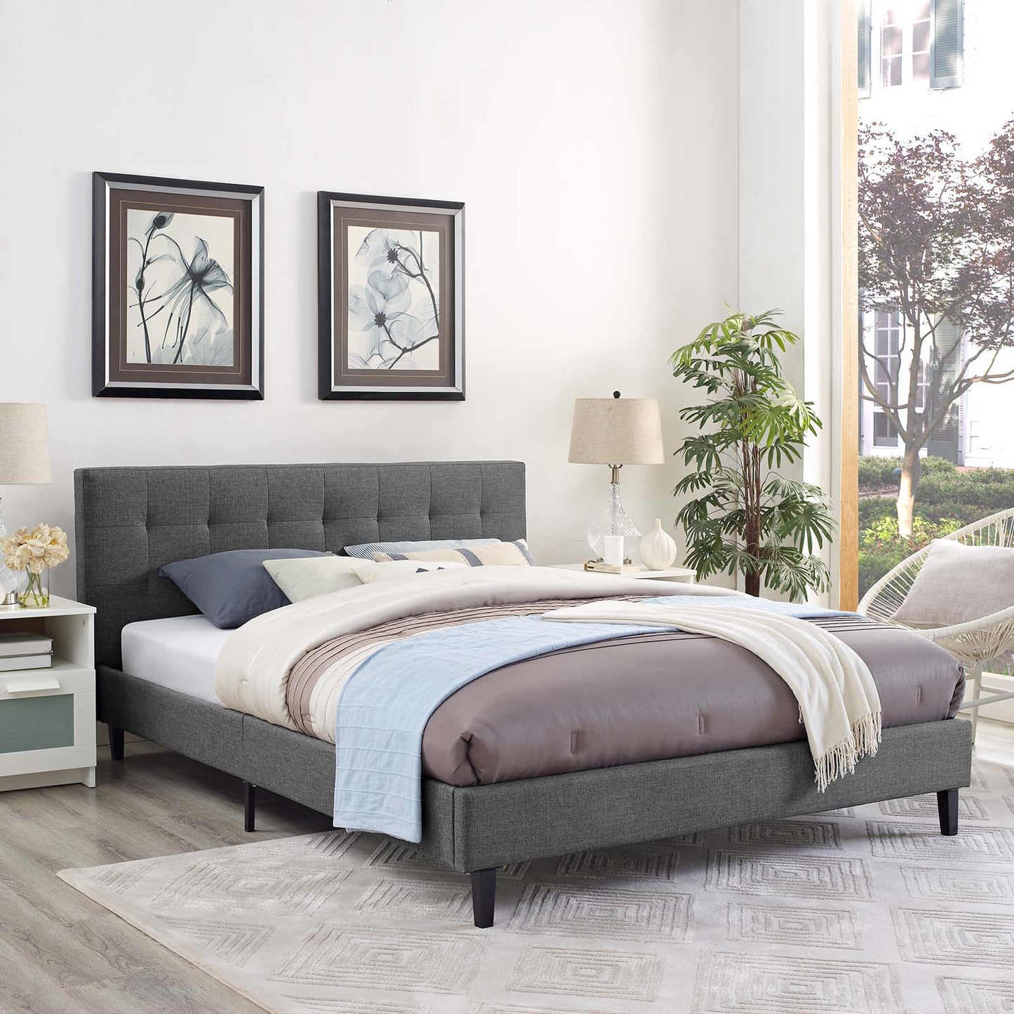 Modway Linnea Full Bed | Beds | Modishstore-6