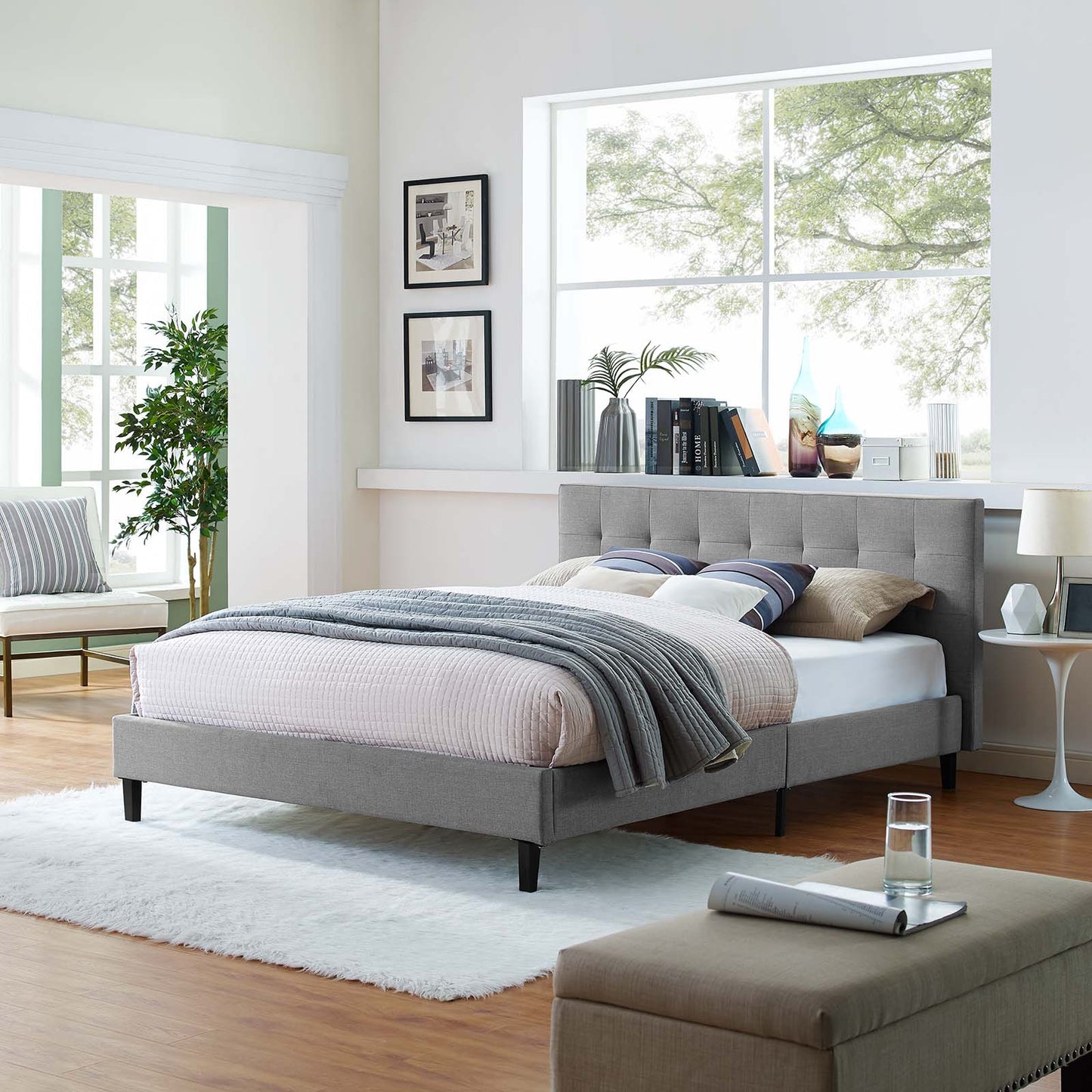 Modway Linnea Full Bed | Beds | Modishstore-16