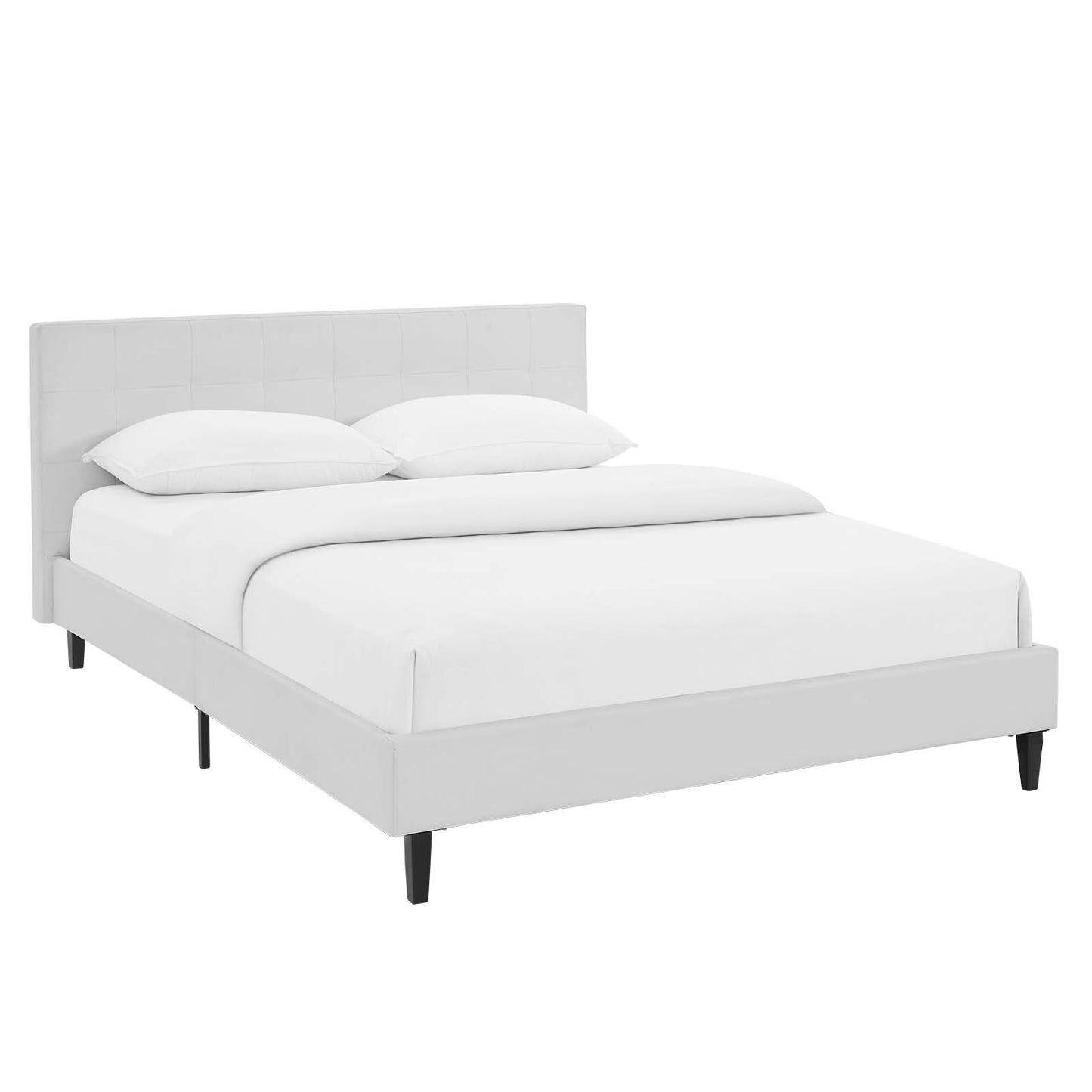 Modway Linnea Queen Vinyl Bed - MOD-5425 | Beds | Modishstore - 1