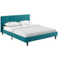 Modway Linnea Queen Fabric Bed | Beds | Modishstore-31