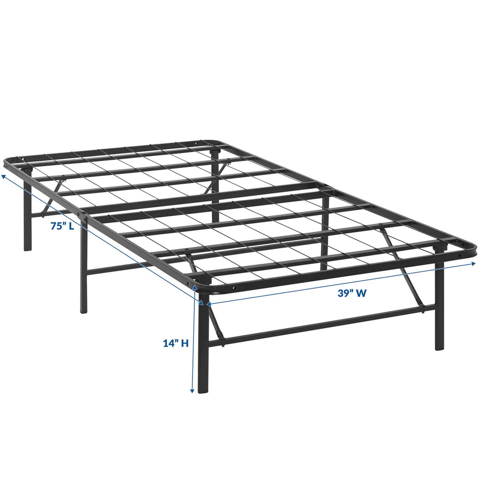 Modway Horizon Twin Stainless Steel Bed Frame - MOD-5427 | Beds | Modishstore - 11