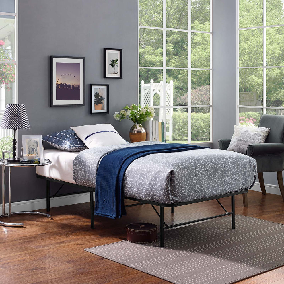 Modway Horizon Twin Stainless Steel Bed Frame - MOD-5427 | Beds | Modishstore - 14