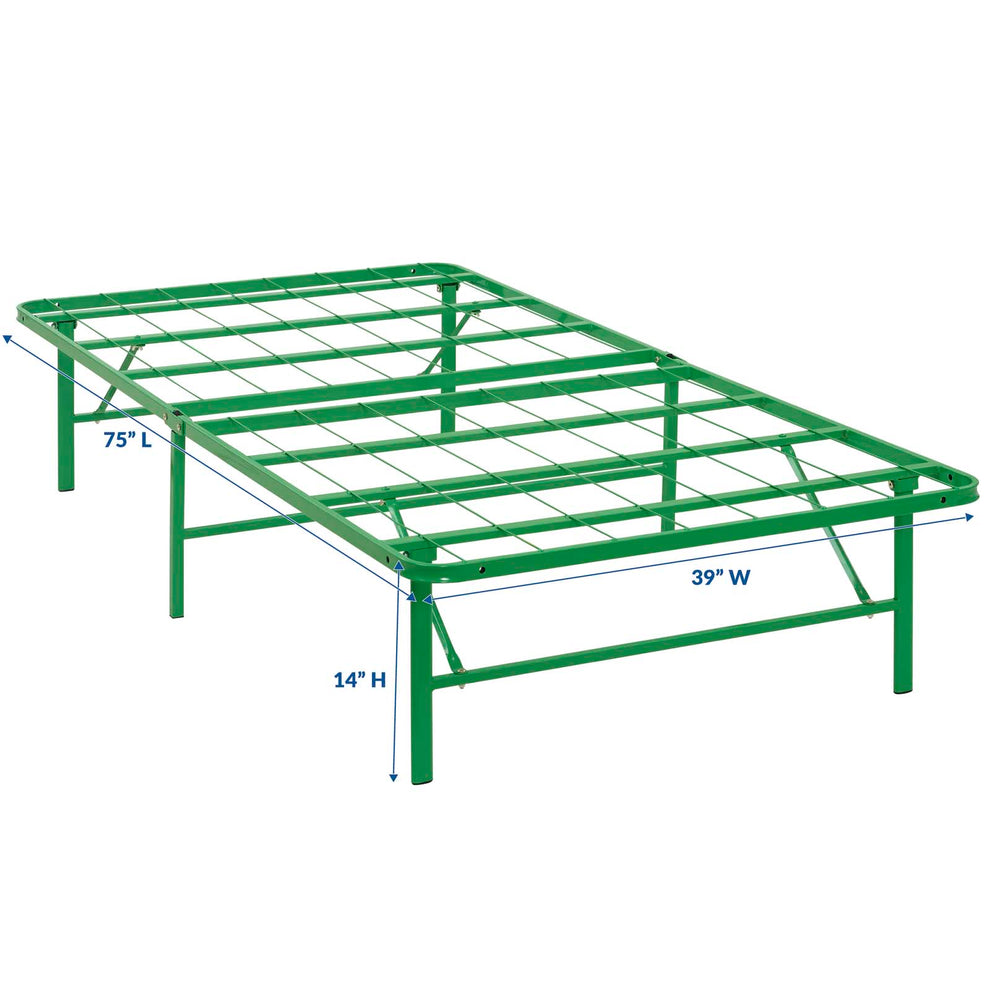 Modway Horizon Twin Stainless Steel Bed Frame - MOD-5427 | Beds | Modishstore - 8