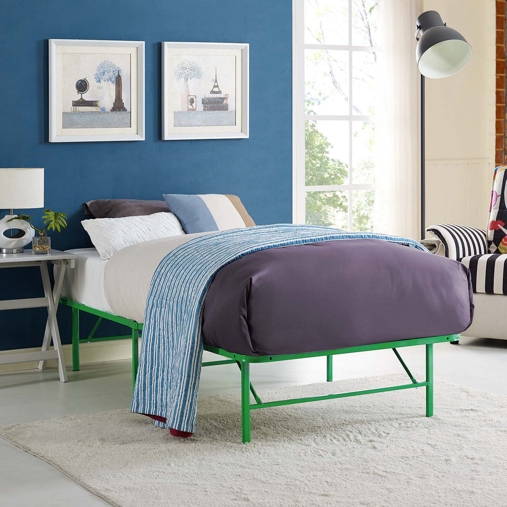 Modway Horizon Twin Stainless Steel Bed Frame - MOD-5427 | Beds | Modishstore - 13