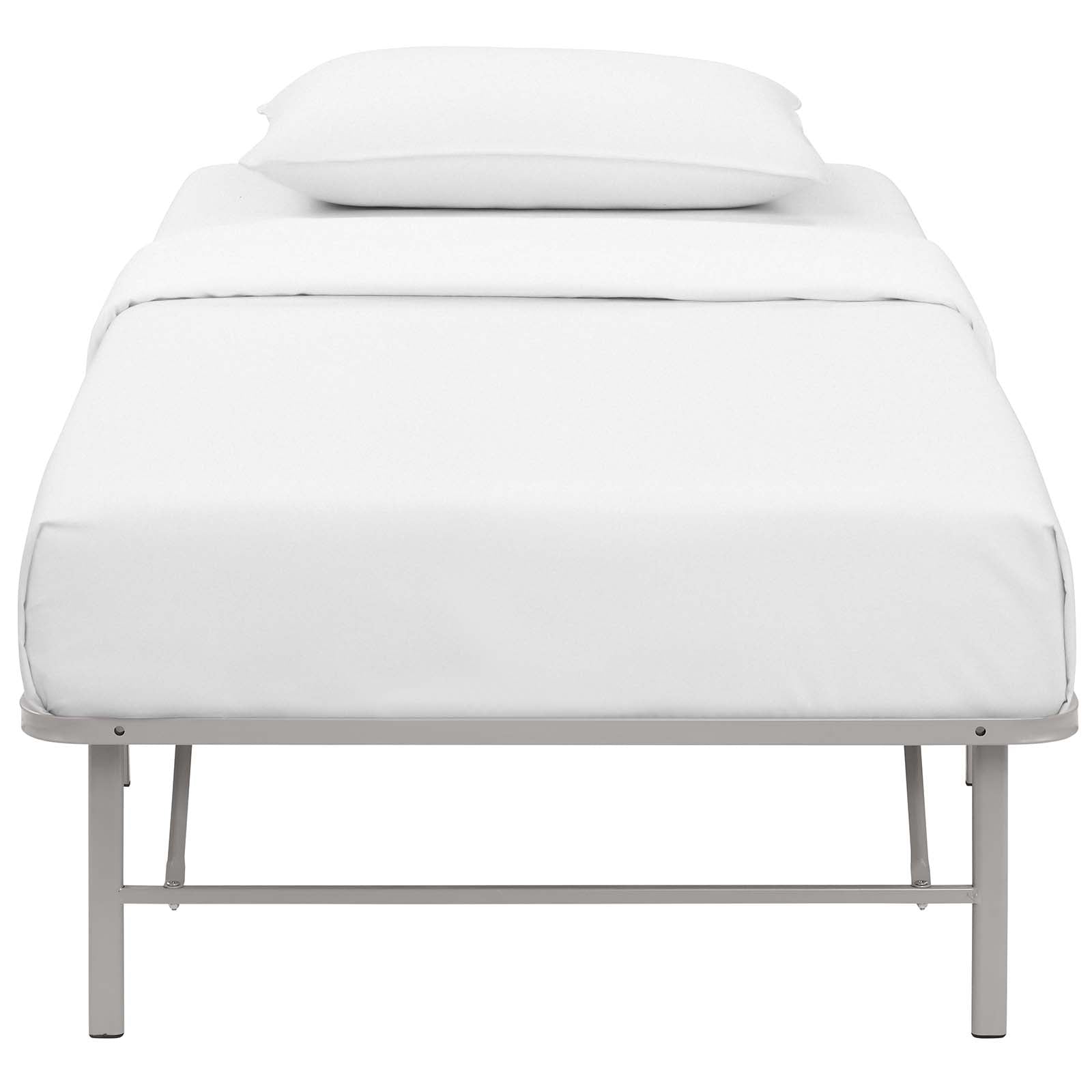 Modway Horizon Twin Stainless Steel Bed Frame | Beds | Modishstore-35
