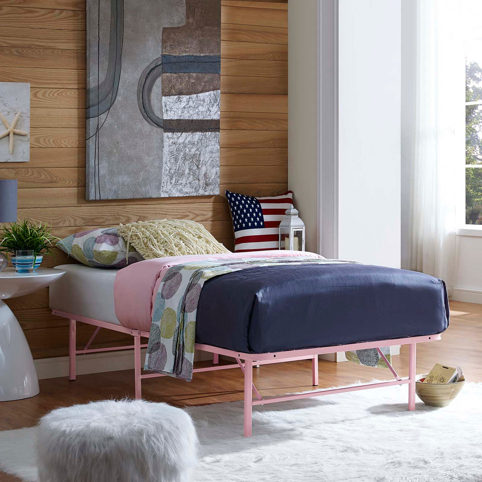 Modway Horizon Twin Stainless Steel Bed Frame - MOD-5427 | Beds | Modishstore - 44