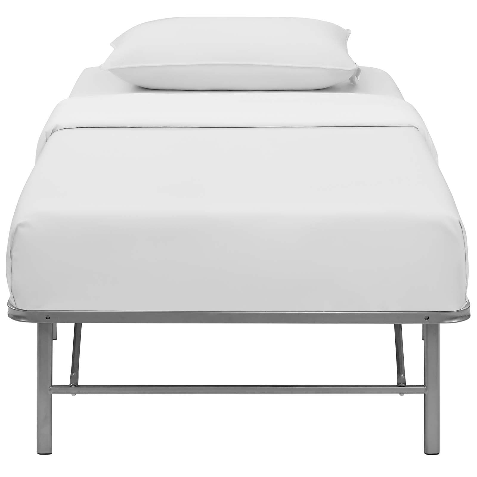 Modway Horizon Twin Stainless Steel Bed Frame | Beds | Modishstore-17