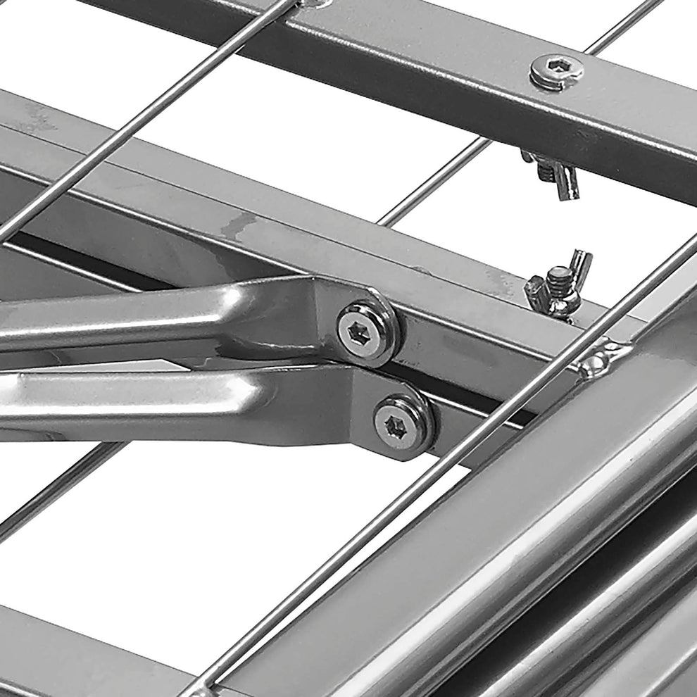 Modway Horizon Twin Stainless Steel Bed Frame - MOD-5427 | Beds | Modishstore - 42
