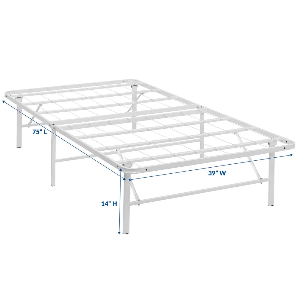 Modway Horizon Twin Stainless Steel Bed Frame - MOD-5427 | Beds | Modishstore - 7