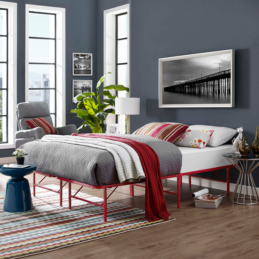 Horizon Full Stainless Steel Bed Frame By Modway - MOD-5428 | Beds | Modishstore - 27