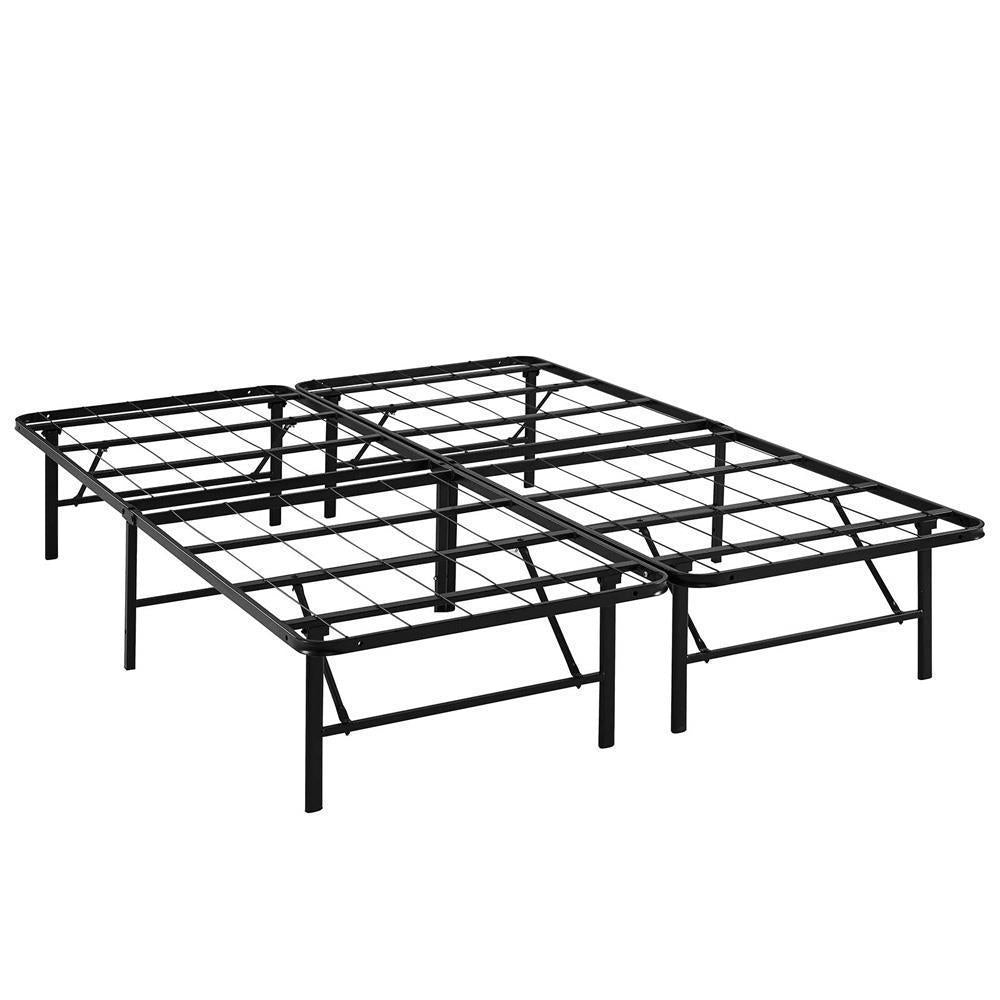 Modway Horizon Queen Stainless Steel Bed Frame | Beds | Modishstore-3