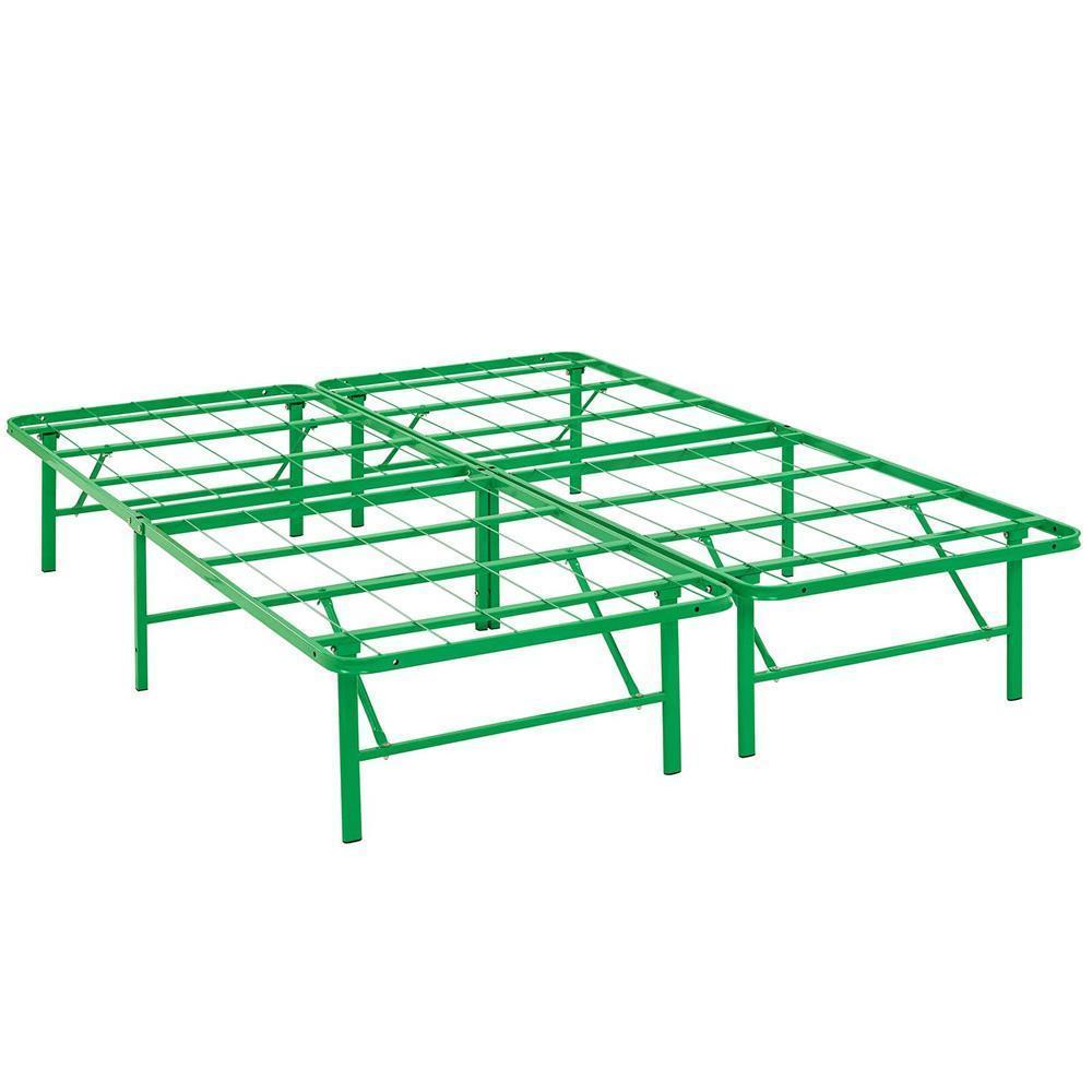 Modway Horizon Queen Stainless Steel Bed Frame | Beds | Modishstore-10
