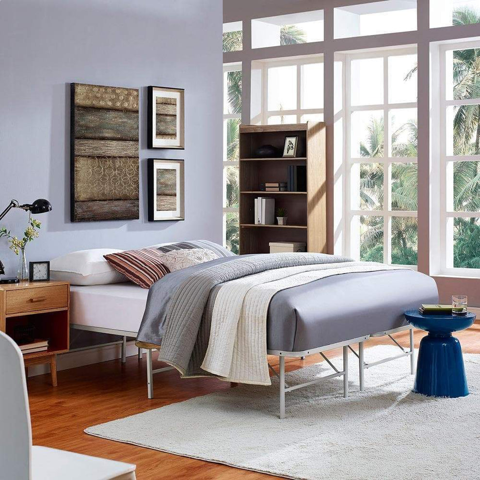Modway Horizon Queen Stainless Steel Bed Frame - MOD-5429 | Beds | Modishstore - 14