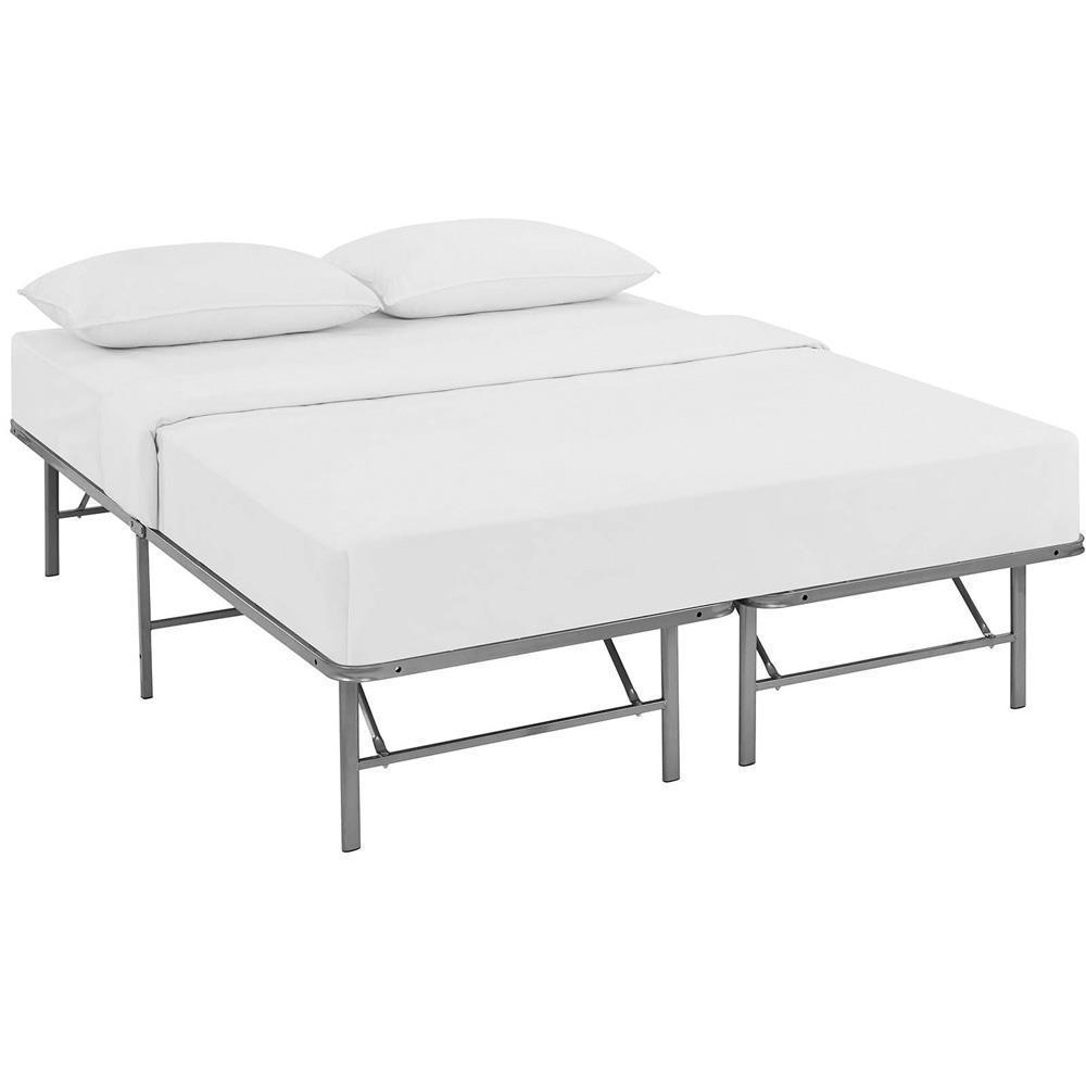 Modway Horizon Queen Stainless Steel Bed Frame | Beds | Modishstore-8