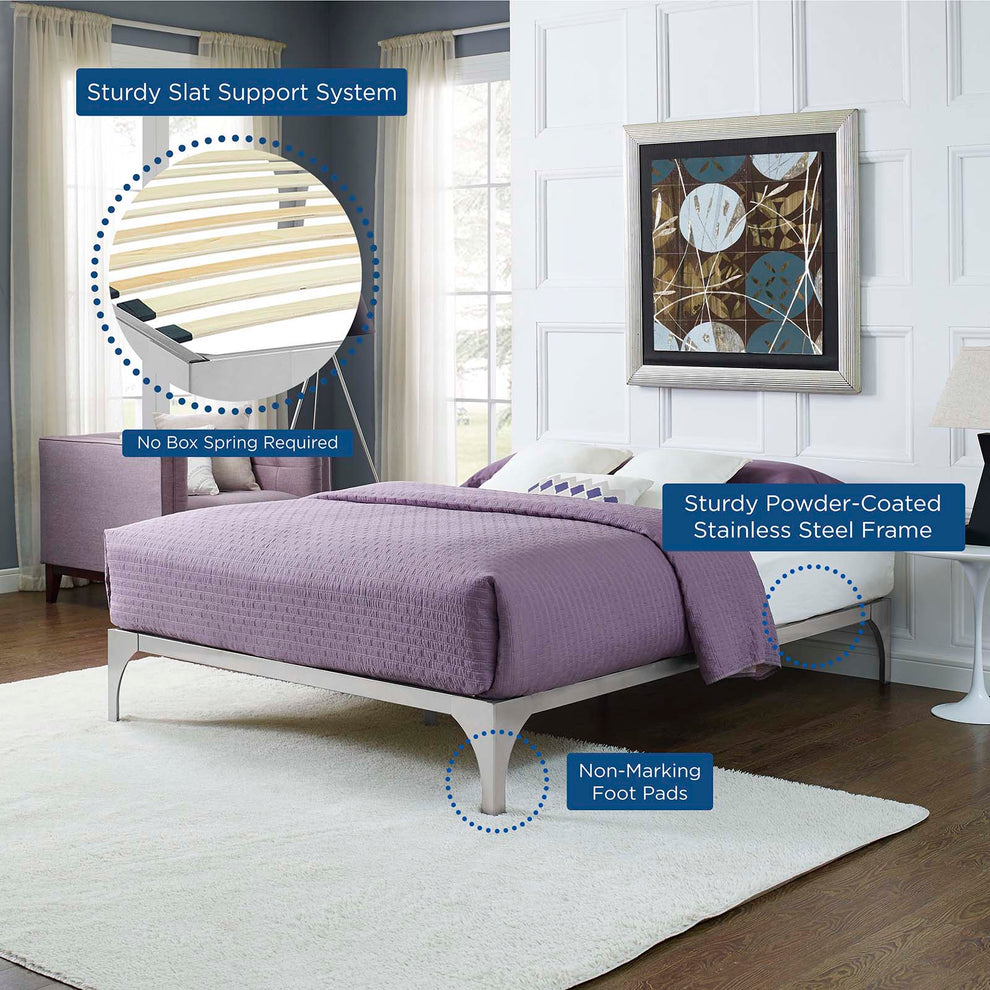 Modway Ollie Queen Bed Frame - MOD-5432 | Beds | Modishstore - 9