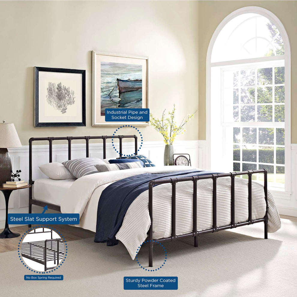 Dower Full Bed By Modway - MOD-5436 | Beds | Modishstore - 6