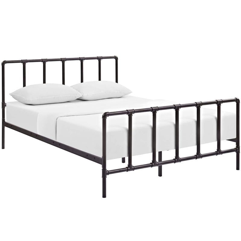 Modway Dower Queen Stainless Steel Bed - MOD-5437 | Beds | Modishstore - 3