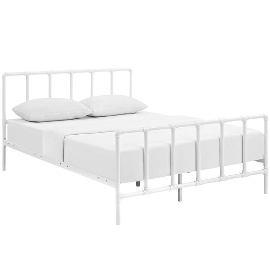 Modway Dower Queen Stainless Steel Bed | Beds | Modishstore-10